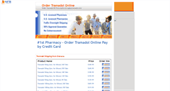 Desktop Screenshot of mgbuytramadol.com